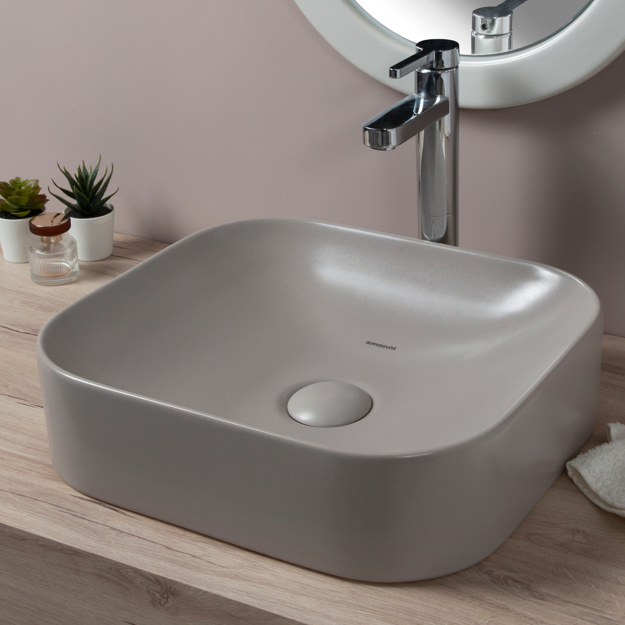 Subra 45 Tezgahüstü Lavabo