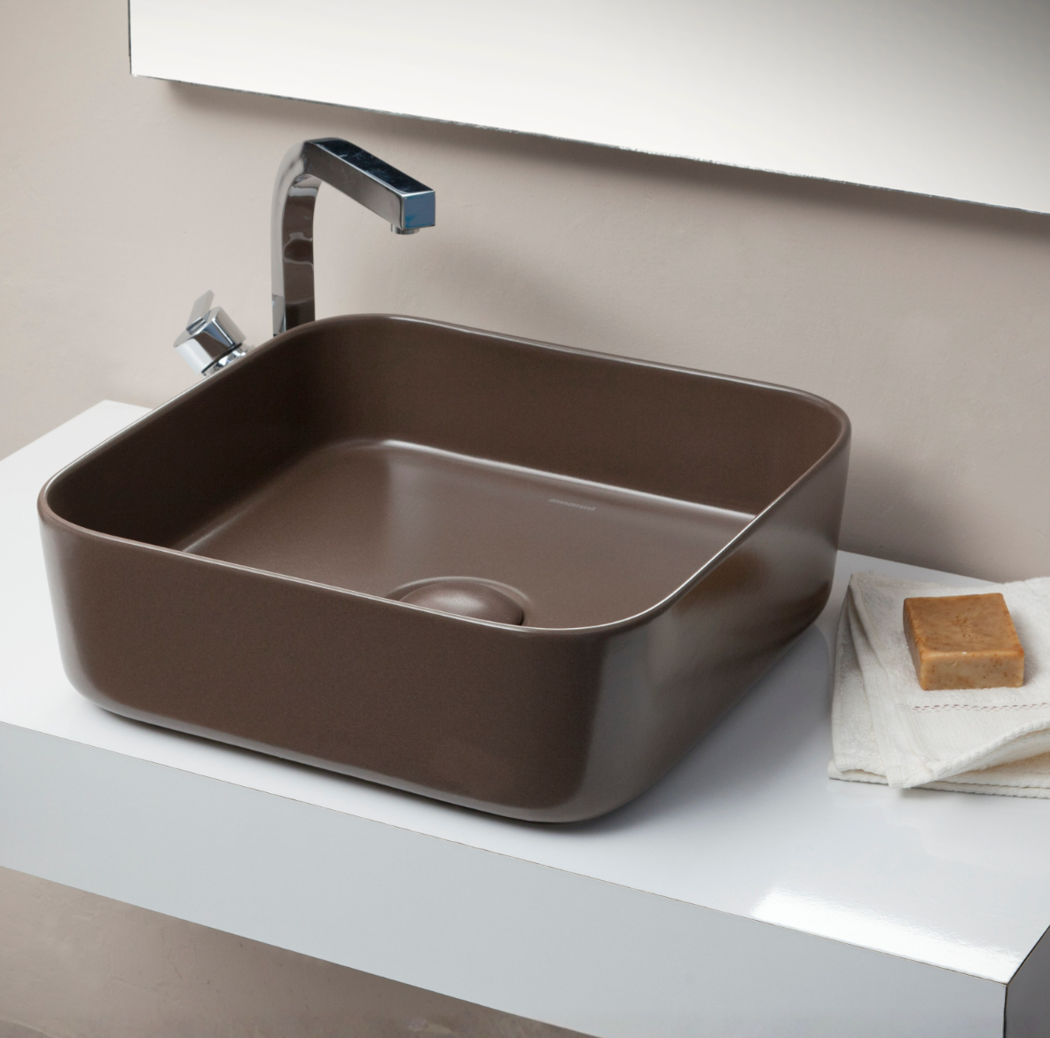 Aquarius SQR Tezgahüstü Lavabo